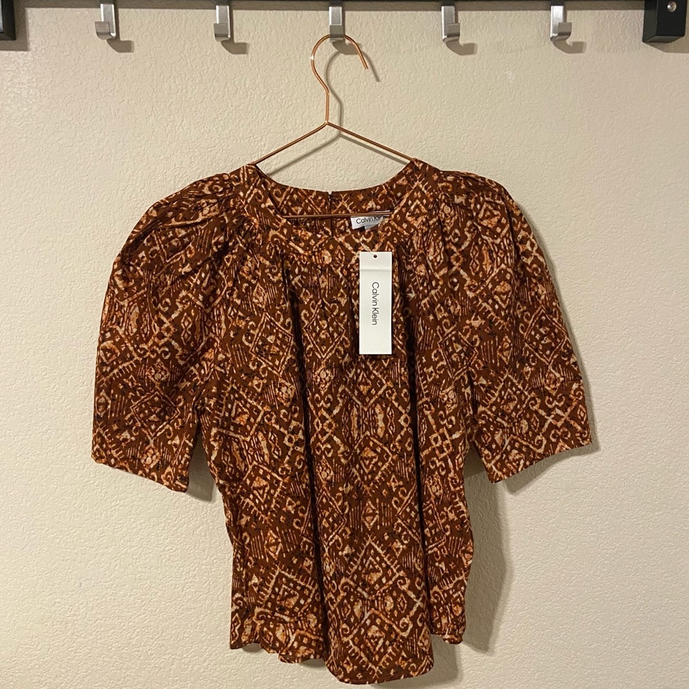 NWT Calvin Klein Blouse Size S